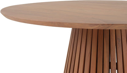 Eetkamertafel Ø120 Acacia Hout – Ronde Design Tafel